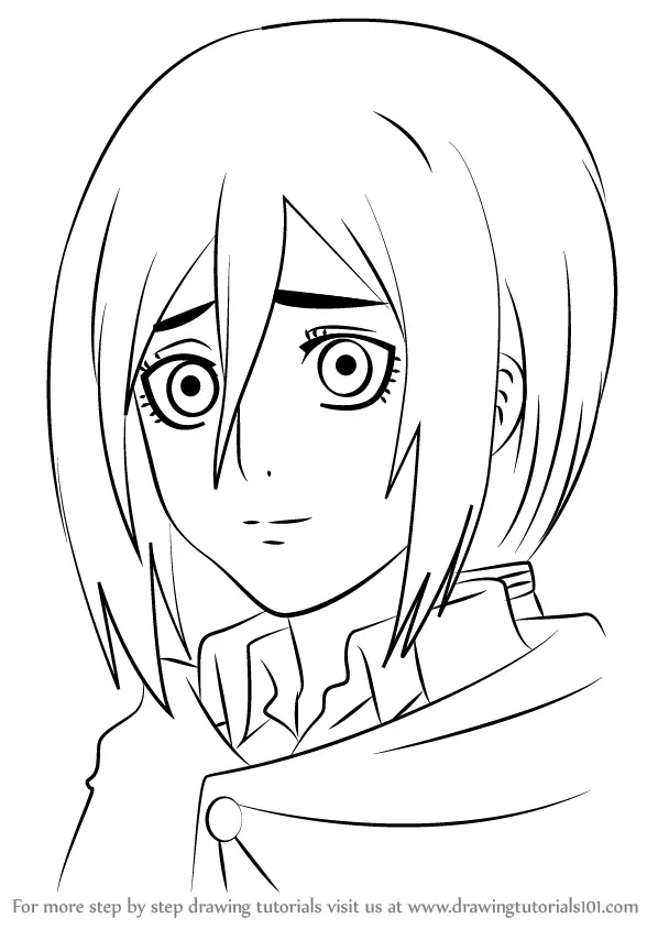 Learn How to Draw Krista Lenz from Attack on Titan (Attack on Titan