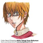 How to Draw Akito Takagi from Bakuman