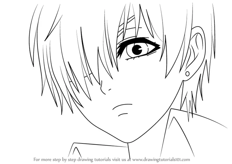 How to Draw Ciel Phantomhive from Black Butler (Black Butler) Step by ...