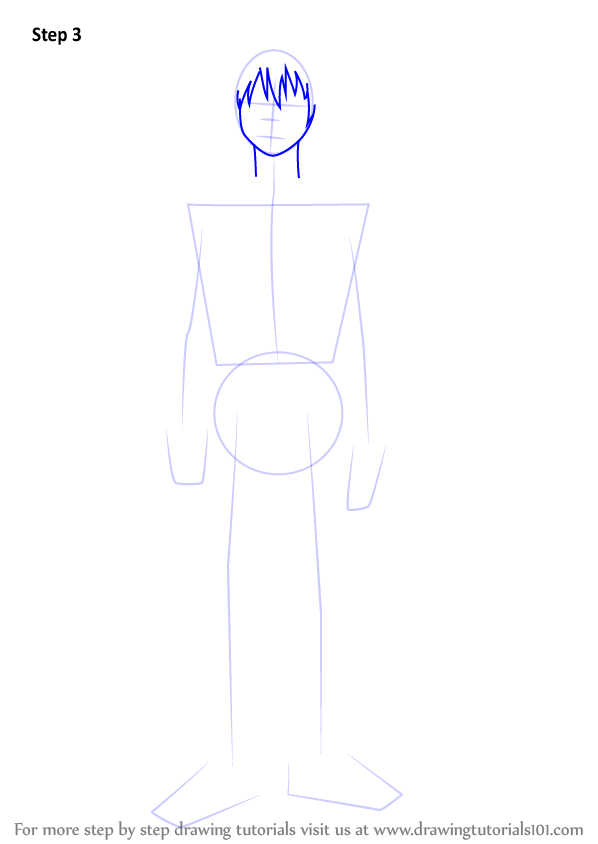 Learn How to Draw Staz Charlie Blood from Blood Lad Blood 