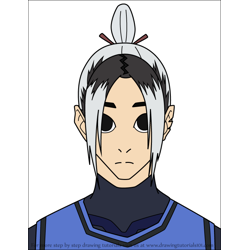 How to Draw Gin Gagamaru from Blue Lock