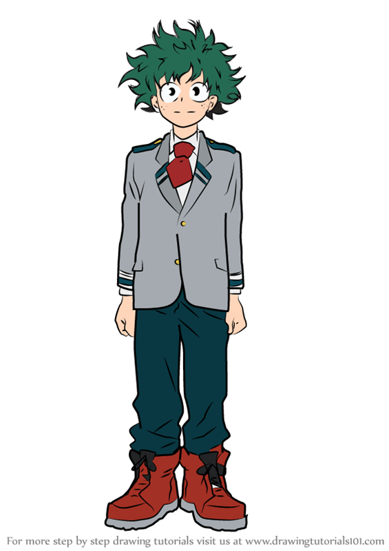 midoriya izuku (boku no hero academia) drawn by coi_mha