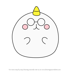 How to Draw Megane from Chimimo