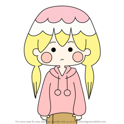 How to Draw Mei ONIGAMI from Chimimo