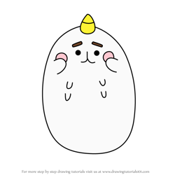 How to Draw Purupuru from Chimimo