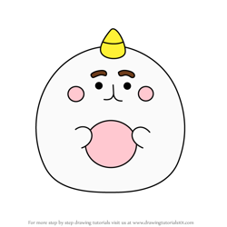 How to Draw Umeboshi from Chimimo