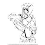 How to Draw Faye Valentine from Cowboy Bebop