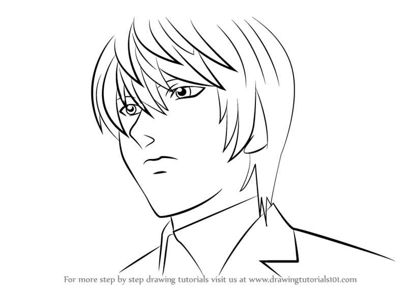 Light Yagami drawing by dragon1eye8arts on DeviantArt