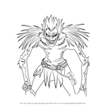 How to Draw Ryuk from Death Note