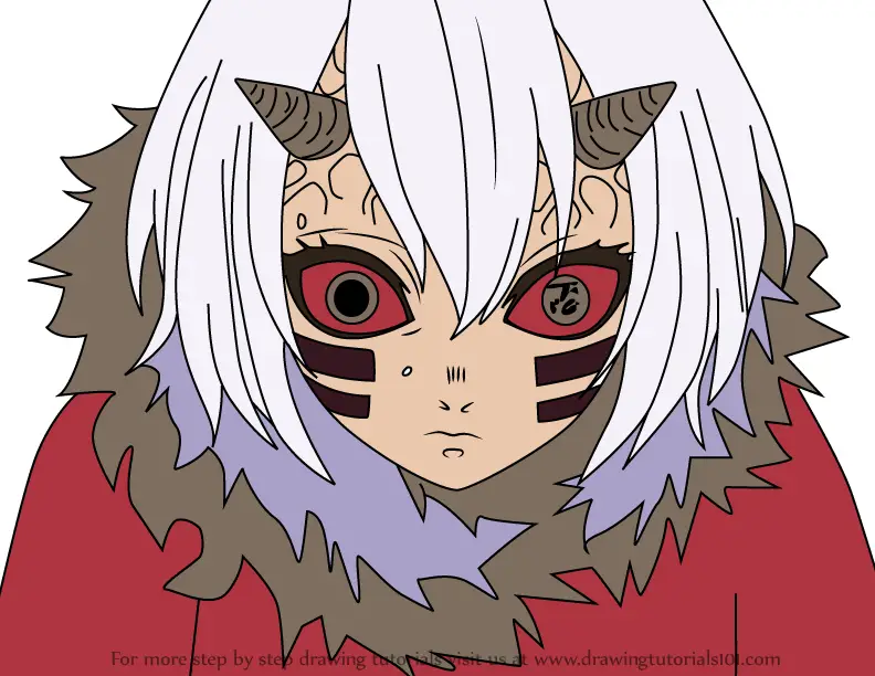 Learn How to Draw Mukago from Demon Slayer Demon Slayer 
