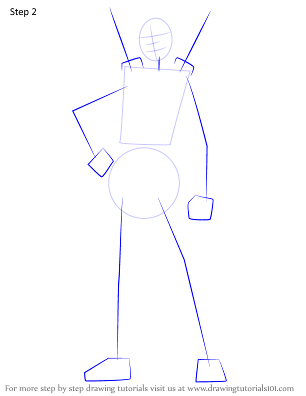 How to Draw Tengen Uzui from Demon Slayer (Demon Slayer) Step by Step