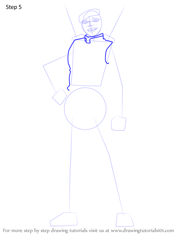 How to Draw Tengen Uzui from Demon Slayer (Demon Slayer) Step by Step