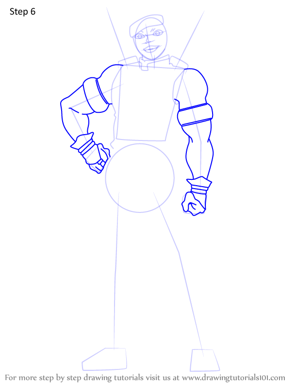 How to Draw Tengen Uzui from Demon Slayer (Demon Slayer) Step by Step