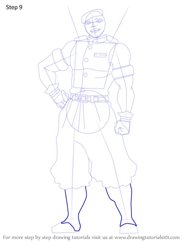 How to Draw Tengen Uzui from Demon Slayer (Demon Slayer) Step by Step