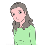How to Draw Fumiko Hida from Digimon