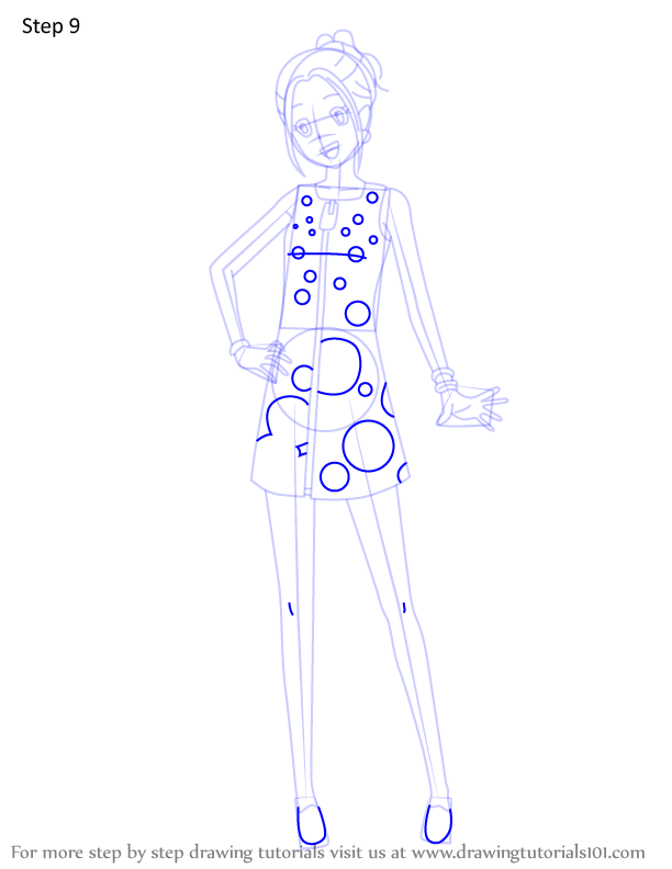 How to Draw Mimi Tachikawa from Digimon (Digimon) Step by Step ...