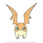 How to Draw Patamon from Digimon