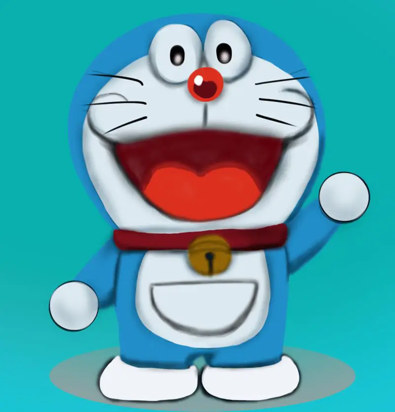 Learn How to Draw Doraemon (Doraemon) Step by Step : Drawing Tutorials