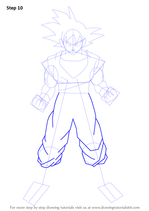 Learn How to Draw Goku from Dragon Ball Z (Doraemon) Step by Step