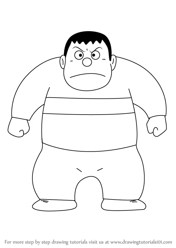 How To Draw Doraemon wwweasydrawingsandsketchescom  Easy cartoon  drawings Cartoon drawings sketches Mickey drawing