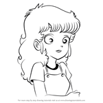 How to Draw Aoi Kimidori from Dr. Slump