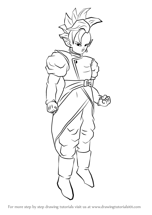 Learn How To Draw Supreme Kai From Dragon Ball Z Dragon Ball Z