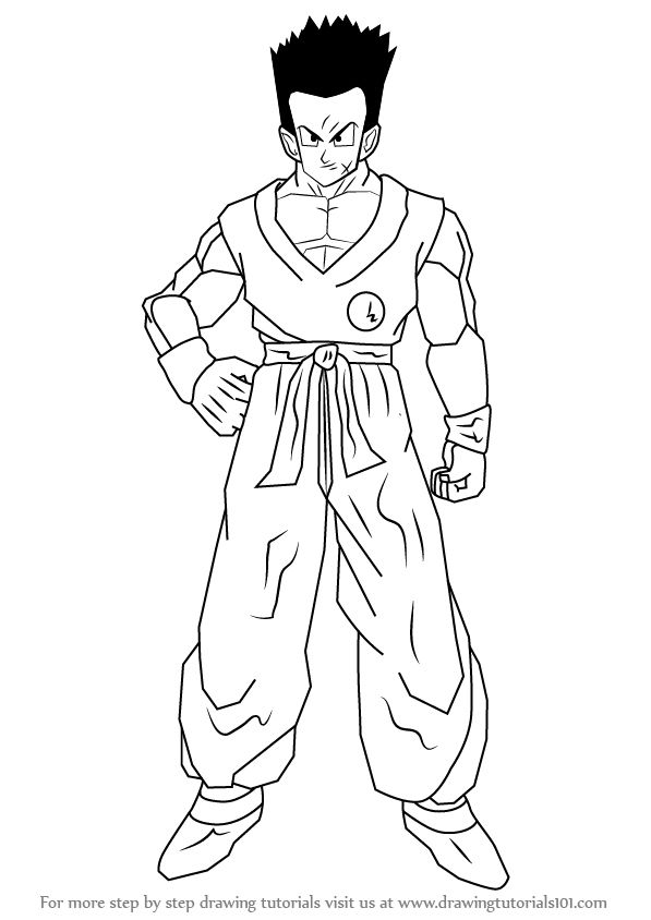 Download Learn How to Draw Yamcha from Dragon Ball Z (Dragon Ball Z) Step by Step : Drawing Tutorials