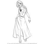 How to Draw Flare Corona from Fairy Tail