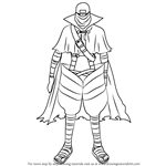 How to Draw Mystogan from Fairy Tail