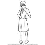 How to Draw Kaede Makidera from Fate-stay night