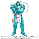 How To Draw Edward Elric From Fullmetal Alchemist Video Drawingtutorials101 Com