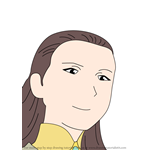 How to Draw Mrs. Hamburgang from Fullmetal Alchemist