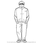 How to Draw Ken Miyamae from Gekkan Shoujo Nozaki-kun