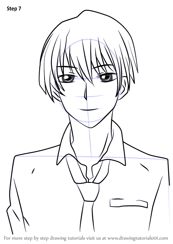 Learn How to Draw Saburou Suzuki from Gekkan Shoujo Nozaki 