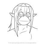 How to Draw Ebina from Gin Tama