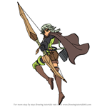 How to Draw High Elf Archer from Goblin Slayer