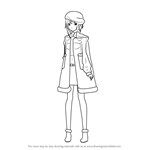 How to Draw Carol from Guilty Crown