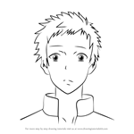How to Draw Souta Tamadate from Guilty Crown