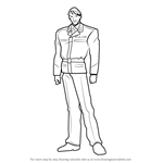 How to Draw Abel Bauer from Gundam