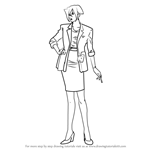 How to Draw Alice Miller from Gundam