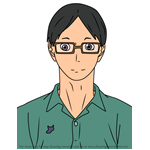 How to Draw Makoto Shimada from Haikyuu!!