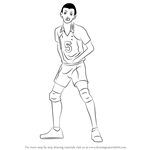 How to Draw Ryunosuke Tanaka from Haikyuu!!