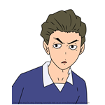 How to Draw Shun Yokote from Haikyuu!!