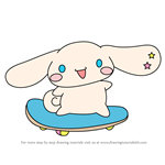How to Draw Cinnamoroll from Hello Kitty