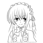 How to Draw Ophis from High School DxD