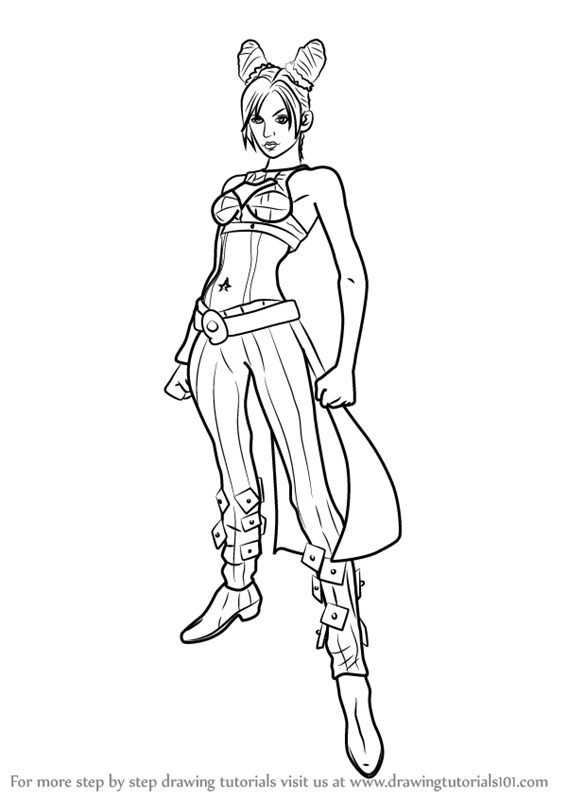 Learn How to Draw Jolyne Cujoh from JoJo's Bizarre Adventure (JoJo's