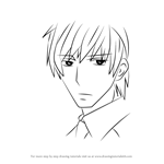 How to Draw Kaoru Asahina from Junjou Romantica