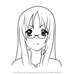 How to Draw Sawako Yamanaka from K-ON!!