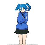 How to Draw Takane Ene Enomoto from Kagerou Project