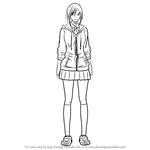 How to Draw Satsuki Momoi from Kuroko no Basuke